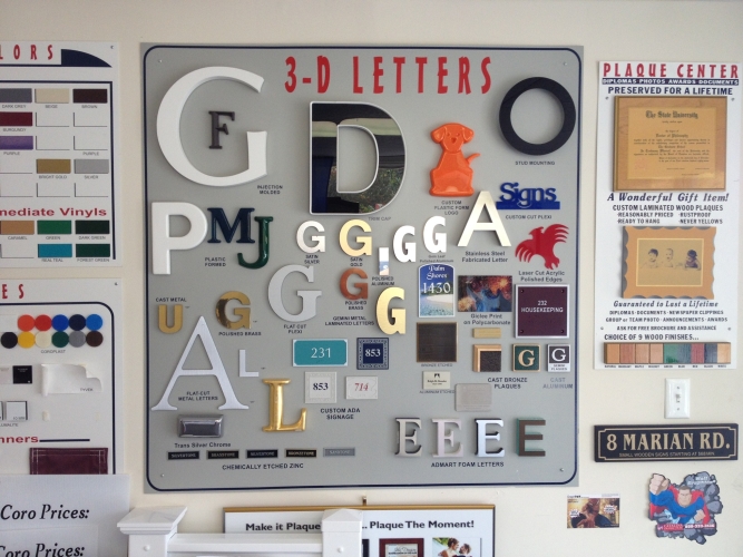 3-Dimensional Letters/Logos